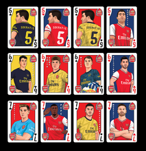 Load image into Gallery viewer, Arsenal Official FA Cup Champion Playing Cards