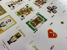 Load image into Gallery viewer, 8-Bit Gold Bicycle Uncut Sheet