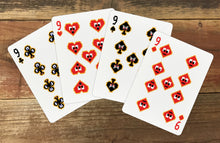 Load image into Gallery viewer, 8-Bit Gold Playing Cards, Legacy Deck