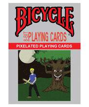 Load image into Gallery viewer, 8-Bit Black Playing Cards (LIMITED) Bicycle