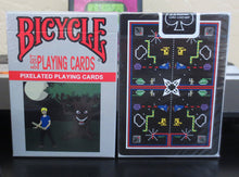 Load image into Gallery viewer, 8-Bit Black Playing Cards (LIMITED) Bicycle