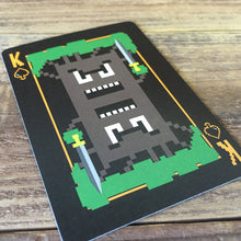 Load image into Gallery viewer, 8-Bit Black Playing Cards (LIMITED) Bicycle