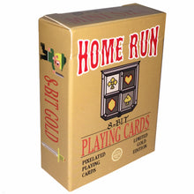 Load image into Gallery viewer, 8-Bit mini Gold Playing Cards