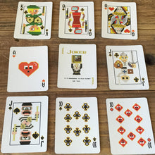 Load image into Gallery viewer, 8-Bit mini Gold Playing Cards