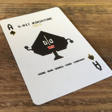 Load image into Gallery viewer, 8-Bit mini Gold Playing Cards