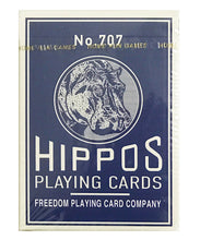 Load image into Gallery viewer, No.707 Hippos Playing Cards, Luxury Deck
