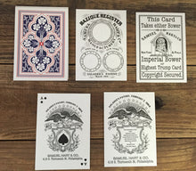 Load image into Gallery viewer, 1864 Saladee's Patent Original Release, Playing Cards Restoration (Limited)