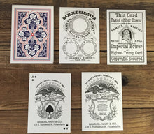 Load image into Gallery viewer, 1864 Saladee's Patent Original Release, Playing Cards Restoration (Limited)