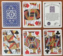 Load image into Gallery viewer, 1876 Andrew Dougherty No.18 Triplicate Blue Playing Cards Restoration