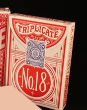 Load image into Gallery viewer, 1876 Andrew Dougherty No.18 Triplicate Red Limited Playing Cards Restoration (Limited)
