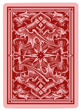 Load image into Gallery viewer, 1876 Andrew Dougherty No.18 Triplicate Dragon Red Limited Playing Cards Restoration (Limited)