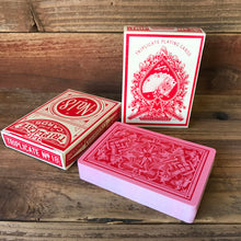 Load image into Gallery viewer, 1876 Andrew Dougherty No.18 Triplicate Dragon Red Playing Cards Restoration