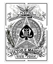 Load image into Gallery viewer, 1876 Mauger Centennial Exposition Playing Cards Restoration