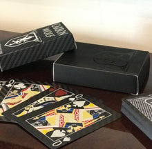 Load image into Gallery viewer, Carbon Fiber Wolf Playing Cards