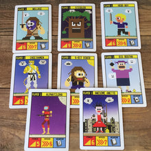 Load image into Gallery viewer, Press Start Pocket 2-6 Player Pixel Card Battle (3 Decks)