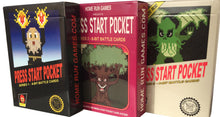 Load image into Gallery viewer, Press Start Pocket 2-6 Player Pixel Card Battle (3 Decks)