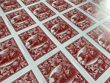 Load image into Gallery viewer, 1884 Murphy Varnish Red Restoration Uncut Sheet