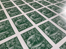 Load image into Gallery viewer, 1884 Murphy Varnish Green Restoration Uncut Sheet