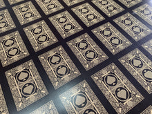 Load image into Gallery viewer, 8-Bit Black and Gold Uncut Sheet