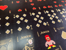 Load image into Gallery viewer, 8-Bit Black and Gold Uncut Sheet