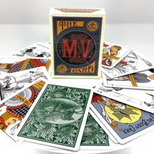 Load and play video in Gallery viewer, 1884 Murphy Varnish Limited Playing Cards (Green) Restoration
