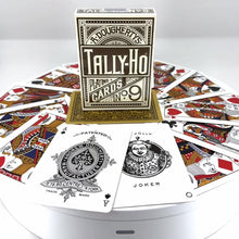 Load and play video in Gallery viewer, 1885 Andrew Dougherty Original No.9 Tally-Ho Playing Cards Restoration
