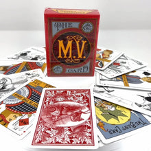 Load and play video in Gallery viewer, 1884 Murphy Varnish Limited Playing Cards (Red) Restoration

