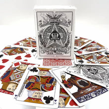 Load and play video in Gallery viewer, 1876 Mauger Centennial Exposition Original Release Playing Cards Restoration
