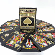 Load and play video in Gallery viewer, 8-Bit Black &amp; Gold Playing Cards
