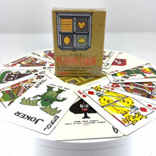 Load and play video in Gallery viewer, 8-Bit Gold Playing Cards, Legacy Deck
