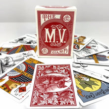 Load and play video in Gallery viewer, 1884 Murphy Varnish Playing Cards (Red) Restoration
