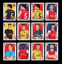 Load image into Gallery viewer, Arsenal Official FA Cup Champion Playing Cards
