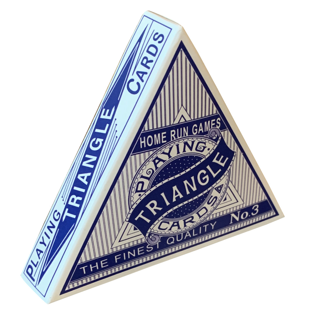 Triangle Playing Cards Blue