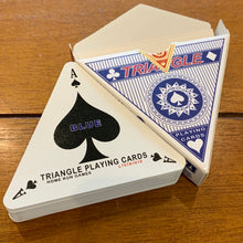 Load image into Gallery viewer, Triangle Playing Cards Blue
