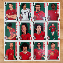 Load image into Gallery viewer, Portugal National Team FPF Legends Playing Cards
