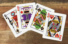 Load image into Gallery viewer, 8-Bit Gold Playing Cards, Legacy Deck
