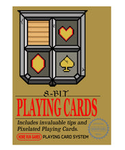 Load image into Gallery viewer, 8-Bit Gold Playing Cards, Legacy Deck
