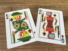 Load image into Gallery viewer, 8-Bit Gold Playing Cards (LIMITED) Bicycle
