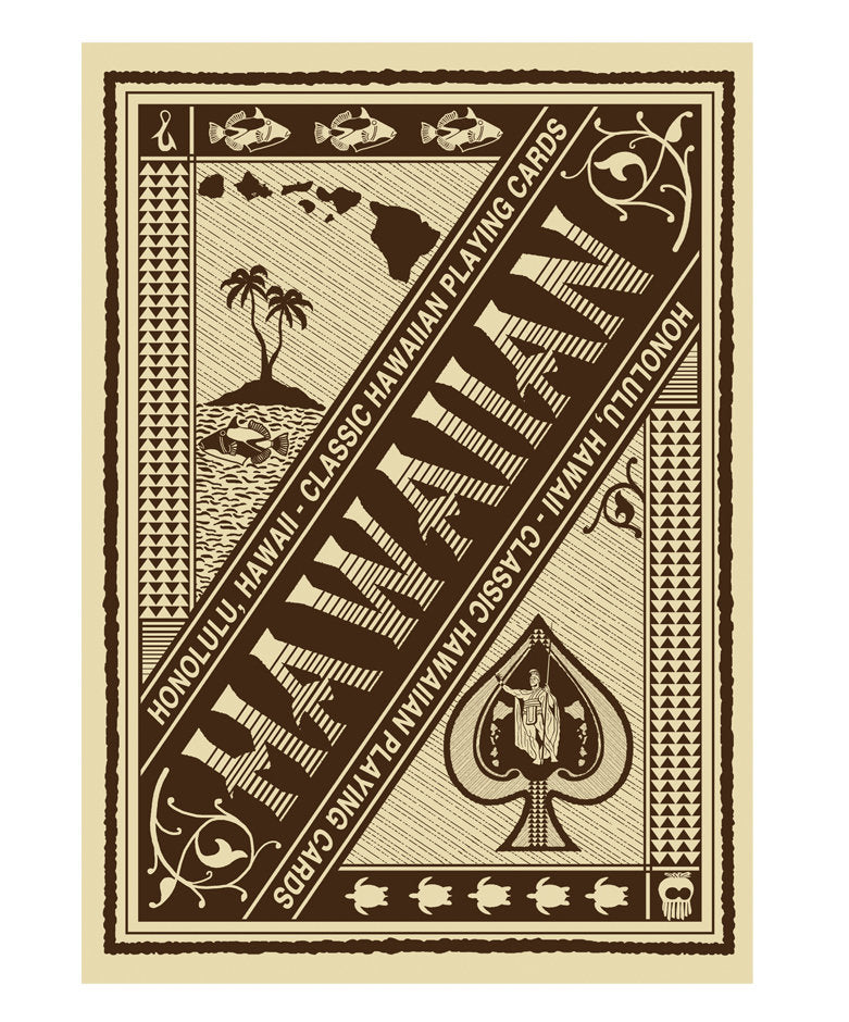 Hawaiian Playing Cards, Luxury Deck