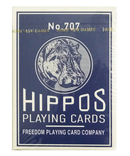 Load image into Gallery viewer, No.707 Hippos Playing Cards, Luxury Deck
