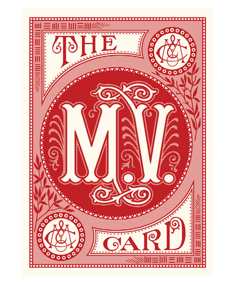 1884 Murphy Varnish Playing Cards (Red) Restoration