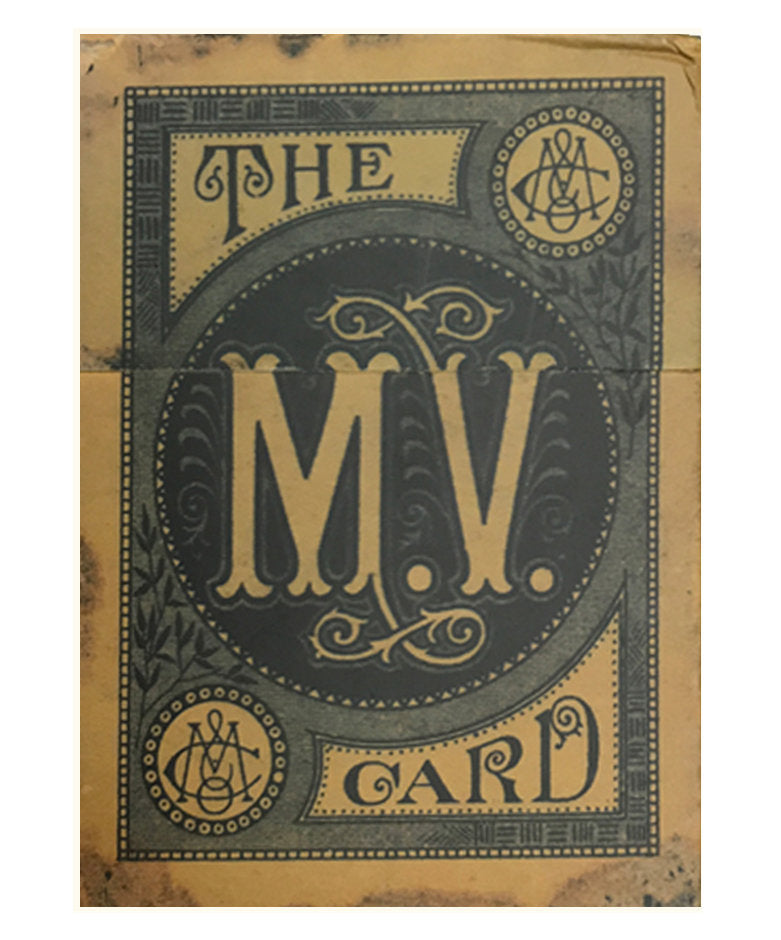 1884 Murphy Varnish Weathered Display deck Playing Cards Restoration