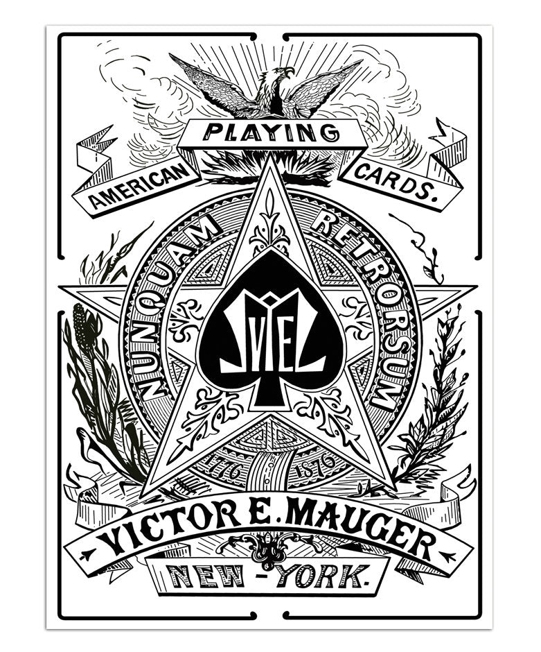 1876 Mauger Centennial Exposition Playing Cards Restoration