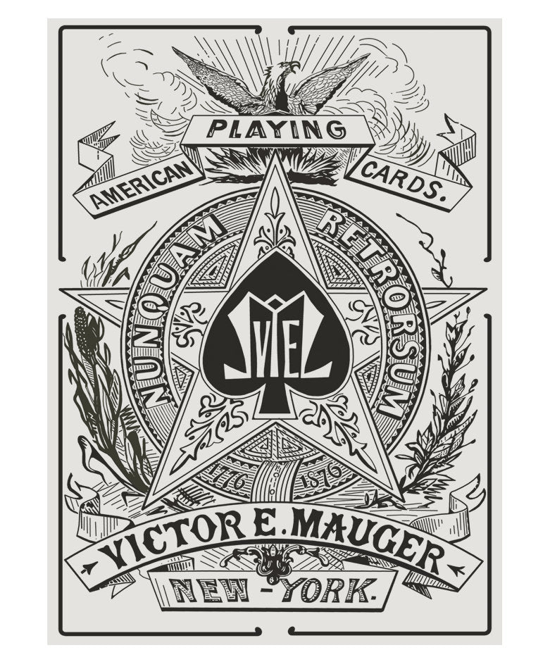1876 Mauger Centennial Exposition Original Release Playing Cards Restoration