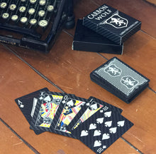 Load image into Gallery viewer, Carbon Fiber Wolf Playing Cards
