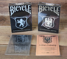 Load image into Gallery viewer, Limited Bicycle Copper &amp; Stainless in Tin with Numbered Holo Seal and  Metal Cert
