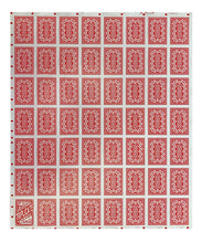 Load image into Gallery viewer, 1876 No.18 Triplicate Red Restoration Uncut Sheet
