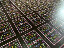 Load image into Gallery viewer, 8-Bit Black Uncut Sheet
