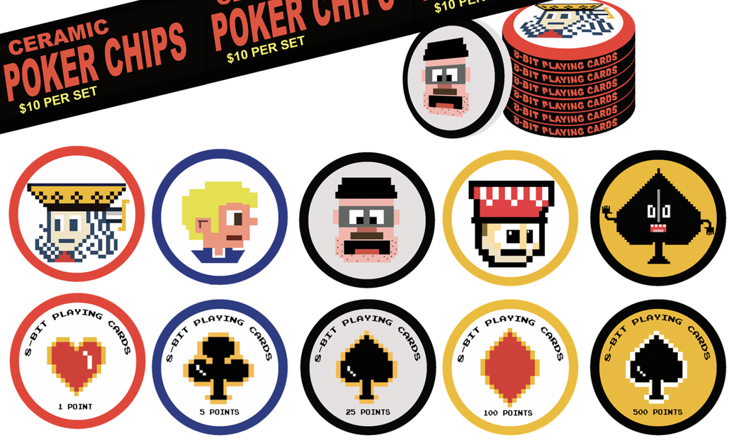 8-Bit Poker Chips